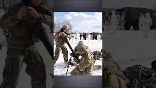 Mortar practice without ammunition #shorts #military