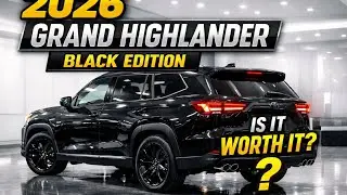 2026 Toyota Grand Highlander Black Edition &ndash; A True Luxury Family SUV?