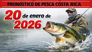 PRON&Oacute;STICO KELVA en Costa Rica el 20 de enero de 2026 &iexcl;Prep&aacute;rense, pescadores!