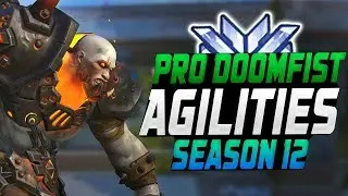 Pro Carry Doomfist by - Agilities! 32 ELIMS! [ OVERWATCH SEASON 12 TOP 500 ]