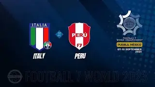 FIF7 WC23 Puebla Italia-Per&ugrave;