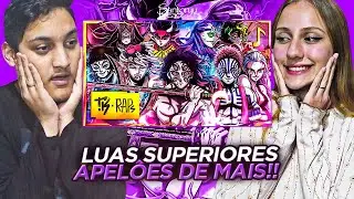 REACT - Rap dos Luas Superiores // O Luar Superior (Demon Slayer) // TK RAPS