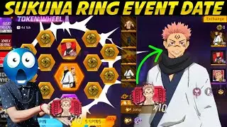 Sukuna Ring Event Confirm Date | Sukuna Bundle Date Free Fire | How To Use Jujutsu Universal Token |