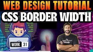 What is the border width in CSS? | CSS Tutorials | Web Design Tutorial For Beginners #webdesign