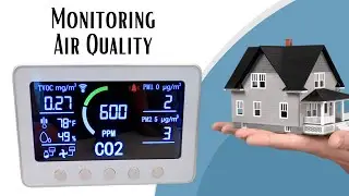 How To Use The GZAIR WiFi Smart Air Quality Monitor