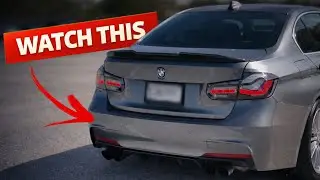 M Sport Rear Bumper Install on My BMW F30 &mdash; Don&rsquo;t Skip This