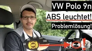 VW Polo 9n ABS Leuchte leuchtet - schnelle & günstige Problemlösung!