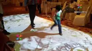 * INTERACTIVE 3D FLOOR DISPLAY AT MALAYSIA FOR WEDDING -BOOKING +919840550814