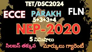 AP TET 2025 /TS TET NEP 2020 జాతీయ విద్యా విధానం2020 psychology perspectives in education