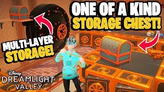 New Aladdin Chest Has a UNIQUE Feature! [3 Tier Storage] | Dreamlight Valley