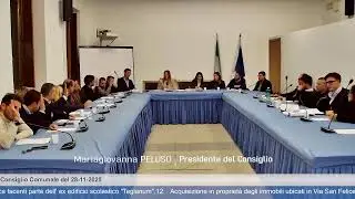 Consiglio Comunale del 28 novembre 2025