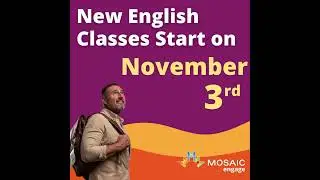 Engage English Classes - Fall  Term 2025