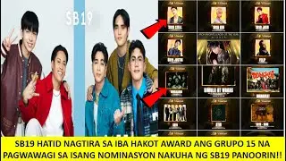SB19 HINDI NA NAGTIRA SA IBA HINAKOT ANG AWARD SA JUAN CAST 15 AWARDS ANG KANILANG NAKUHA ALAMIN