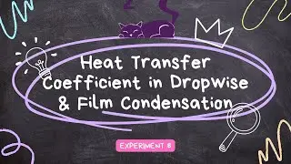 Exp8 TMML G7 Heat Transfer Coefficient in Dropwise & Film Condensation