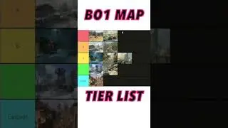 BO1 Map TIER LIST #Shorts