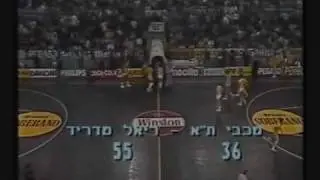 גביע אירופה 1986,בית הגמר,מח' 7, ריאל מדריד - מכבי ת
