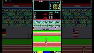Track & Field (Konami) HD 60fps - September 1983 Intro