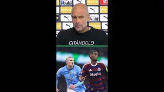 GUARDIOLA se DECANTA en el debate sobre HAALAND e ISAK: &iquest;EL MEJOR 9 de la PREMIER?