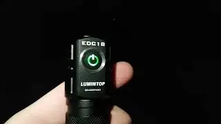 Lumintop EDC18 🔦 Triple Nichia 219C 4000K NW High CRI LED 18650 EDC Pocket Flashlight Outdoor Test