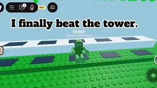 Finally beat this tower game: Wollhop tower yippi