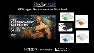 BeckerArt Unboxing the NEW Legion Paper Aluminum Art Panels