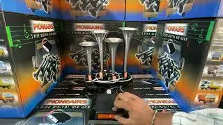 Pioneairs 432S digital Air horn Steel Trumpet for trucks and buses, Pioneer in digital air horn.