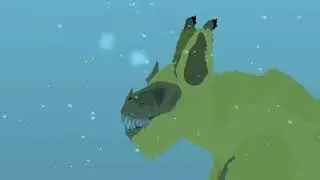 KING CAESAR VS MECHAGODZILLA/pivot animator