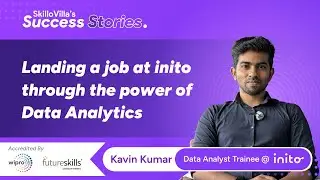 Landing a job at Inito through the power of Data Analytics | Certified Data Analyst | SkilloVilla