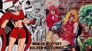 GOLDEN AGE Men of Mystery COMICS 5: Classic Superhero Comic Books from the 1940's and 50's