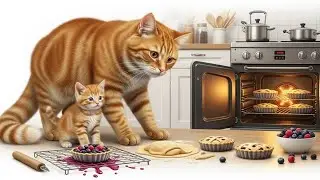 The Dropped Pie The Little Cat and the Dropped Pie,Mama Cat and the Dropped Pie,The Day Pie Dropped