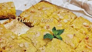 تارت المانغو باللوز و بدون دقيق 😋😋