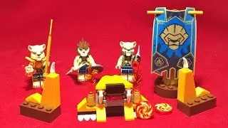 레고 키마의 전설 사자 부족 팩 조립 리뷰 Lego 70229 Chima Lion Tribe Pack