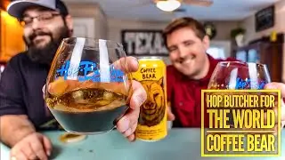 Hop Butcher For The World | Coffee Bear  (Imperial/Double Coffee Stout) | Beer Review #154