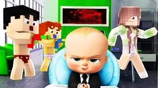 Minecraft - BOSS BABY - BABY KILLS BABYSITTER?!
