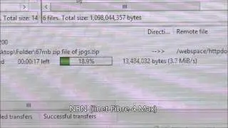 NBN real world test - uploading speed