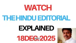 THE HINDU 18 DEC 2025