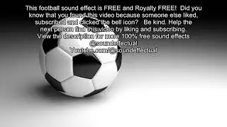 Football Match Whistle Sound Effect | No Copyright | Royalty Free | Free | Sound Effectual