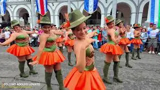 Colegio Adolfo Lovato 2025 desfile de Independencia Sonsonate. 