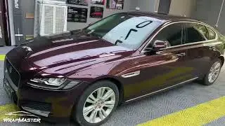 Wrapmaster Super glossy metallic black rose Car Wrap Vinyl
