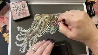 Intricate Ink Animals in Detail by Tim Jeffs | Cuttlefish