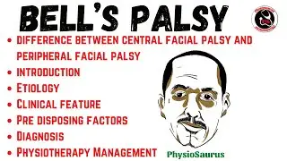 Bell's palsy | Facial palsy | Etiology | Clinical feature | Physio management | UMNL vs LMNL