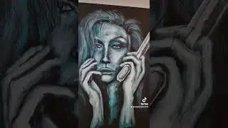 acrylic portrait original
