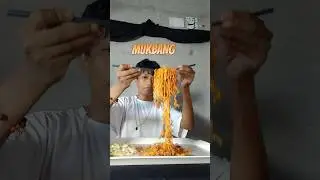 MUKBANG FEAST CURRENT NOODLES PANIPURI AND EGG FRY 🍜🌶🔥