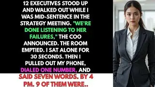 The Entire Executive Team Walked Out During My Presentation - So I Called One Person