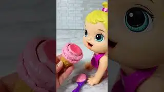 Satisfying with Unboxing & Review Miniature Ice Cream Set Toys Kitchen Video | ASMR Videos