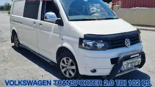 2014 Wolkswagen Transporter [ 2.0 TDI 102 HP ] POV Test Drive | İstanbul