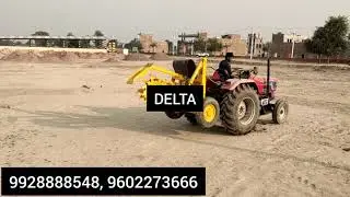 Delta trencher attachment