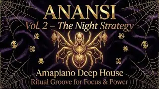 Amapiano Deep House  Anansi  Vol  2 Night Strategy  Ritual Groove for Focus, Power & Inner Clarity