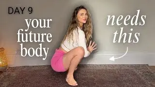 26 DAYS OF YOGA | Day 9 - Yogi squat for longevity, keep your hips, knees & back young!