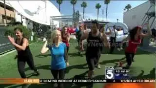 Jessica Holmes & Megan Henderson workout